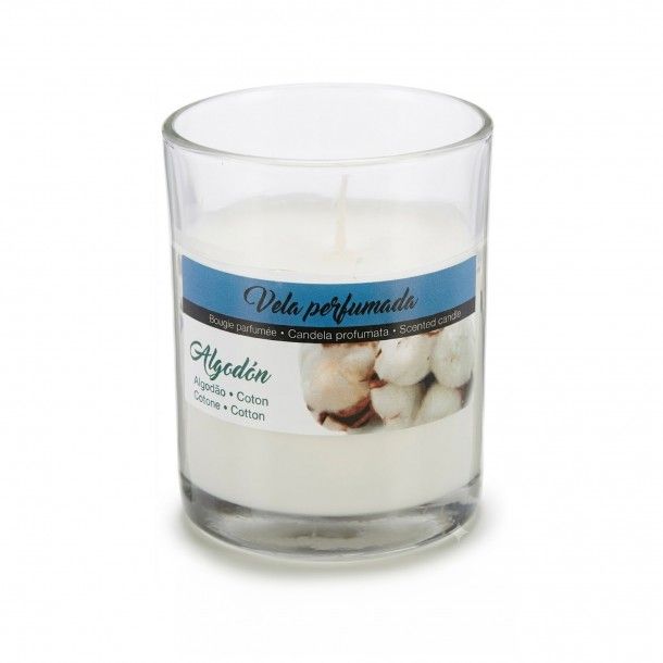 Vela Perfumada Algod�o Copo Vidro