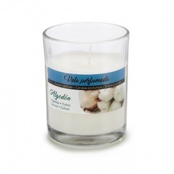 Vela Perfumada Algod�o Copo Vidro