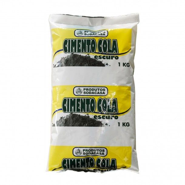 Cimento Cola Básico Cinza 1Kg Sodacasa Cimento Cola Básico Cinza 1Kg Sodacasa