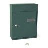 Caixa de Correio Verde 300x145mm com Porta Atrás Caixa de Correio Verde 300x145mm com Porta Atrás