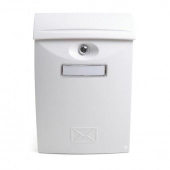 Caixa de Correio PVC Branca 240x340mm