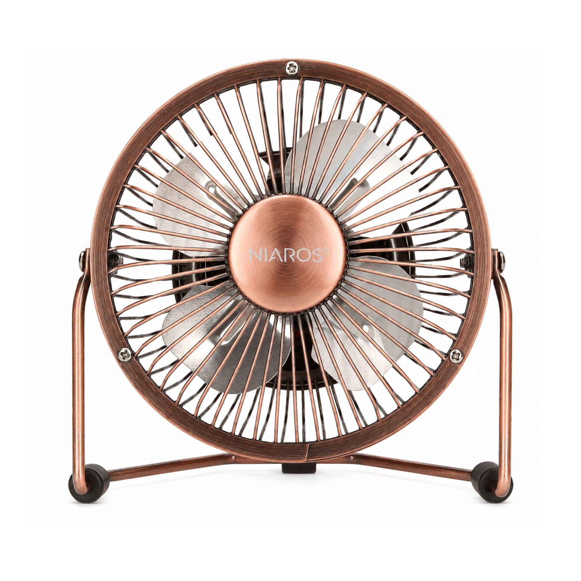 Mini Ventoinha de Mesa USB 2,5W Cobre Garsaco