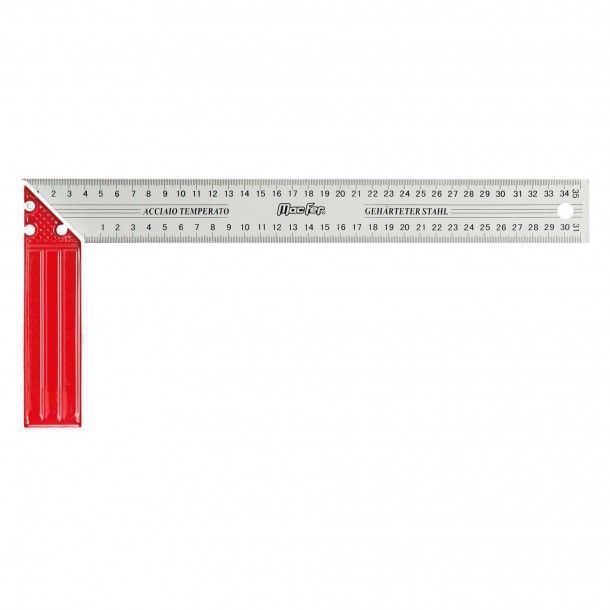 Esquadro de Aço Carpinteiro 350mm Macfer Esquadro de Aço Carpinteiro 350mm Macfer