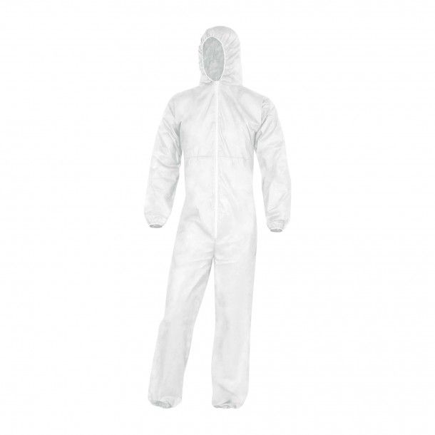 Fato Prote��o Qu�mica Branco PO106 Delta Plus