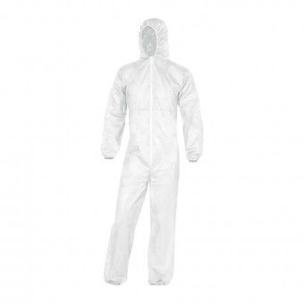 Fato Proteção Química Branco PO106 Delta Plus Fato Proteção Química Branco PO106 Delta Plus