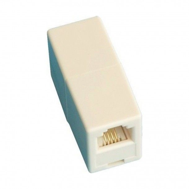 Adaptador/Prolongador Telefone RJ11 6P/4C Adaptador/Prolongador Telefone RJ11 6P/4C
