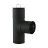 Tê com Tampo Inox Preto 0.5 Ø 120mm Tê com Tampo Inox Preto 0.5 Ø 120mm