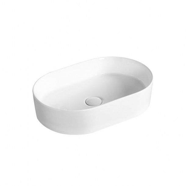 Lavatório de Pousar Branco 50,5x35x12cm Snap Lavatório de Pousar Branco 50,5x35x12cm Snap