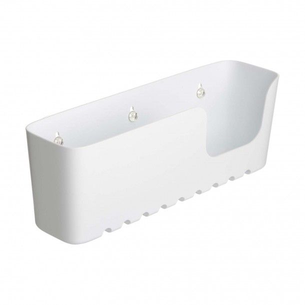 Cesto para Duche 30x11x8.5cm Branco Tatay Cesto para Duche 30x11x8.5cm Branco Tatay