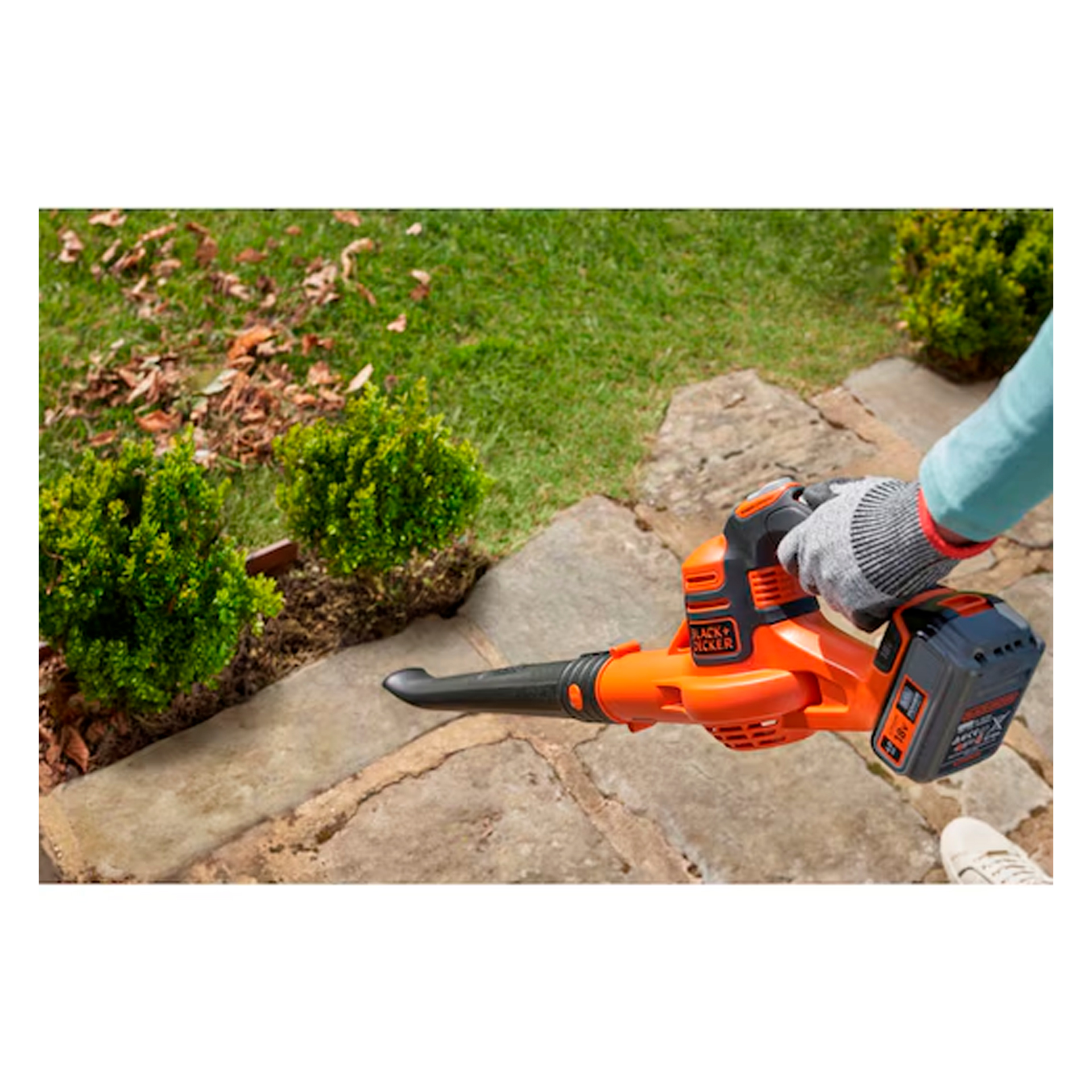 Soprador a Bateria 18V GWC1820PC-QW Black+Decker