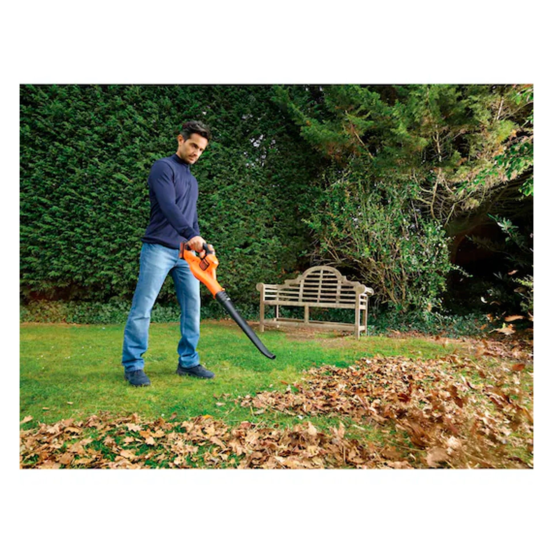 Soprador a Bateria 18V GWC1820PC-QW Black+Decker
