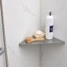Estante de Canto para Duche 24x24x0,2cm Inox Tatay Estante de Canto para Duche 24x24x0,2cm Inox Tatay