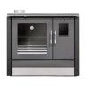 Fog�o a Lenha 6,8KW Sa�da Fumo Esquerda ME16 Tropical Preto Metlor