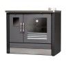 Fog�o a Lenha 6,8KW Sa�da Fumo Direita ME16 Tropical Preto Metlor