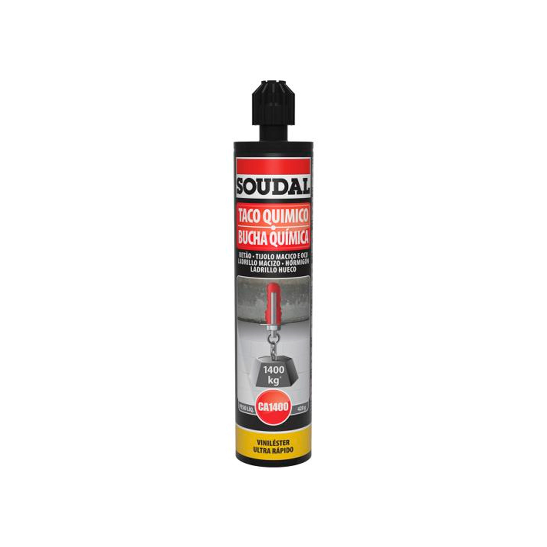 Bucha Química Soudafix CA Cinza Soudal 300ml