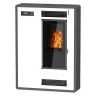 Salamandra a Pellets 7,5KW Maldivas Slim DB-928BR Delba Salamandra a Pellets 7,5KW Maldivas Slim DB-928BR Delba