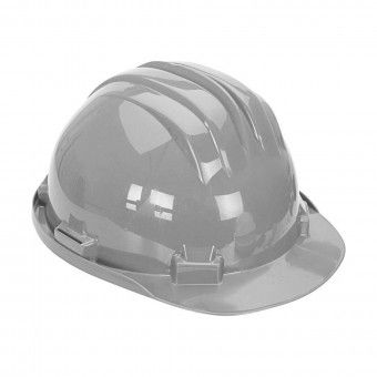 Capacete Prote��o Cinza 5R Homologado
