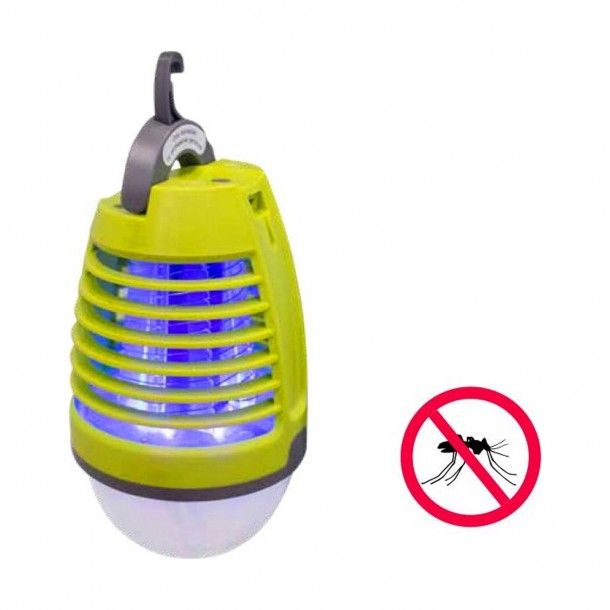 Lâmpada Mata Mosquito LED 5W Recarregável Lâmpada Mata Mosquito LED 5W Recarregável