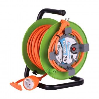 Extens�o El�trica com Enrolador e 1 Tomada 25M