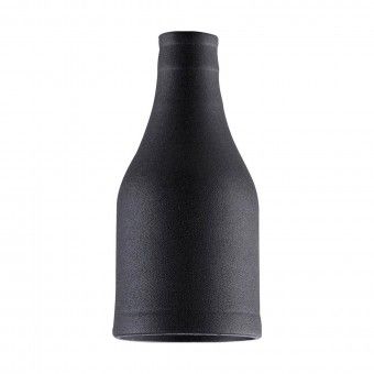 Casquilho de Metal para L�mpada E27 Preto