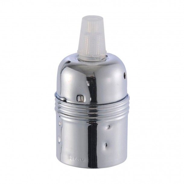 Casquilho Metálico Vintage para Lâmpada E27 Casquilho Metálico Vintage para Lâmpada E27