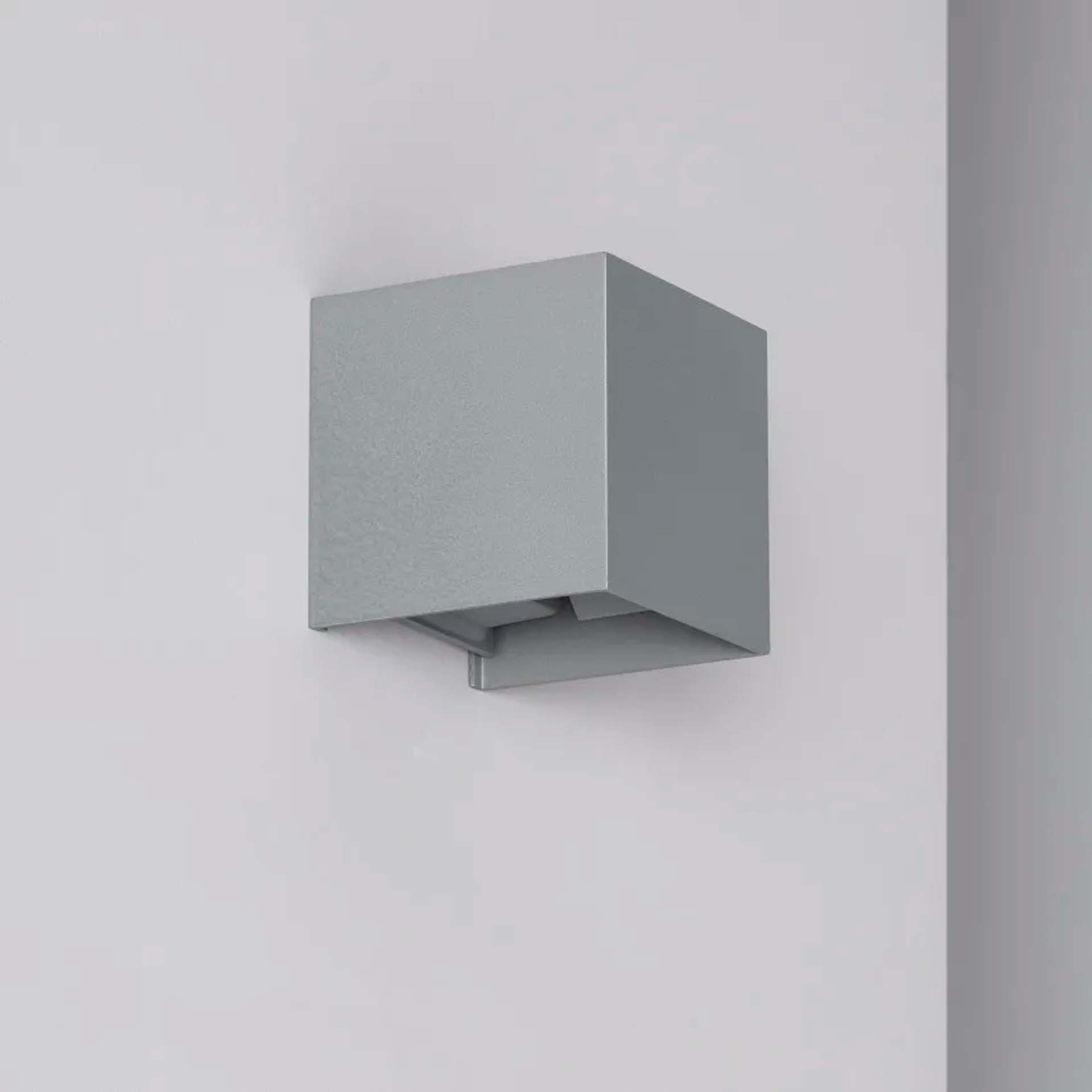 Aplique de Parede LED Saliente Cubo IP54 6W 480Lm 4000K Maxled
