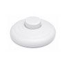 Interruptor de Pé Redondo para Candeeiro 2A 250V Branco Interruptor de Pé Redondo para Candeeiro 2A 250V Branco