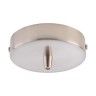 Flor�o Met�lico para Candeeiro Suspenso 100x25mm Cromado