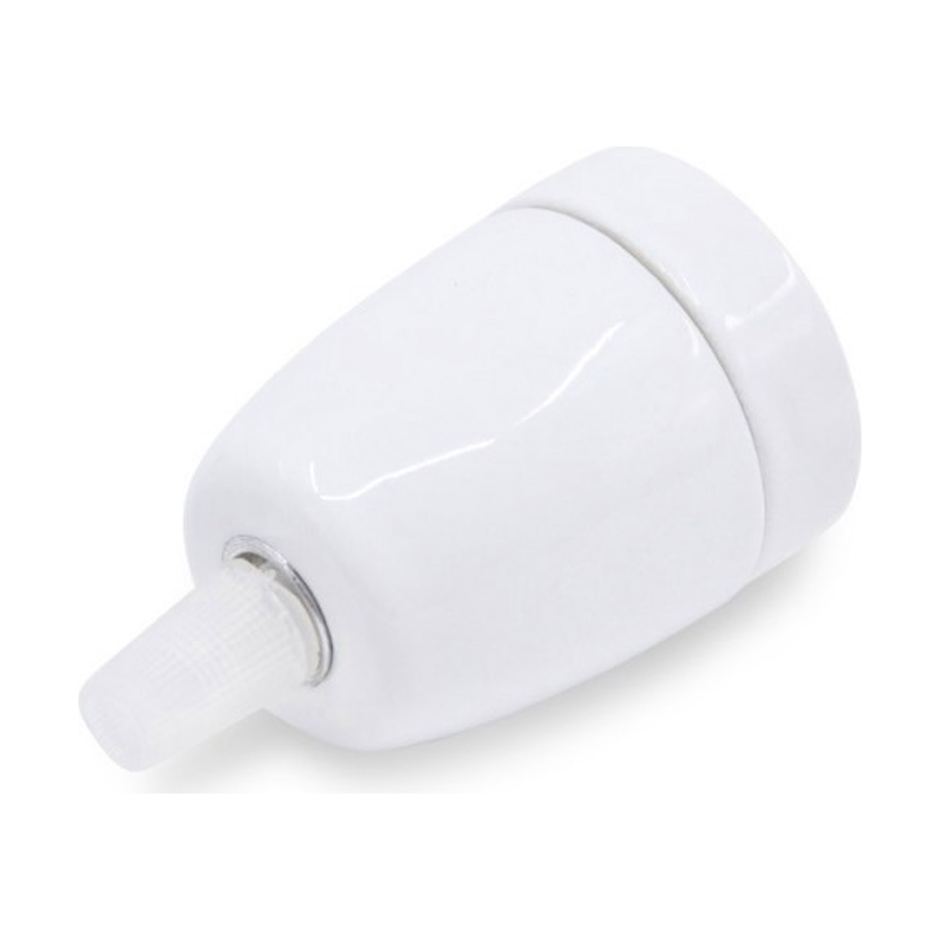 Casquilho de Porcelana para Lâmpada E27 Branco