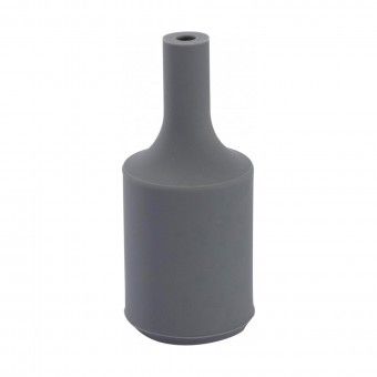 Casquilho Silicone para Lâmpada E27 Cinzento Casquilho Silicone para Lâmpada E27 Cinzento