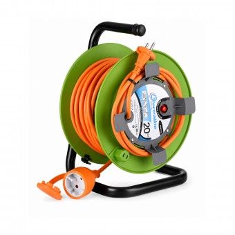 Extensão Elétrica com Enrolador e 1 Tomada 20M Extensão Elétrica com Enrolador e 1 Tomada 20M