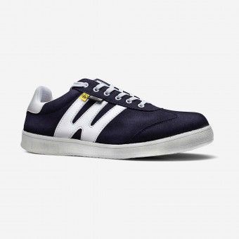 Sapato de Seguran�a Azul com Biqueira de A�o Half Pipe S3 ToWorkFor