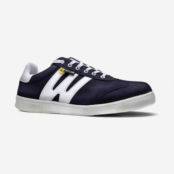 Sapato de Segurança Azul com Biqueira de Aço Half Pipe S3 ToWorkFor Sapato de Segurança Azul com Biqueira de Aço Half Pipe S3 ToWorkFor
