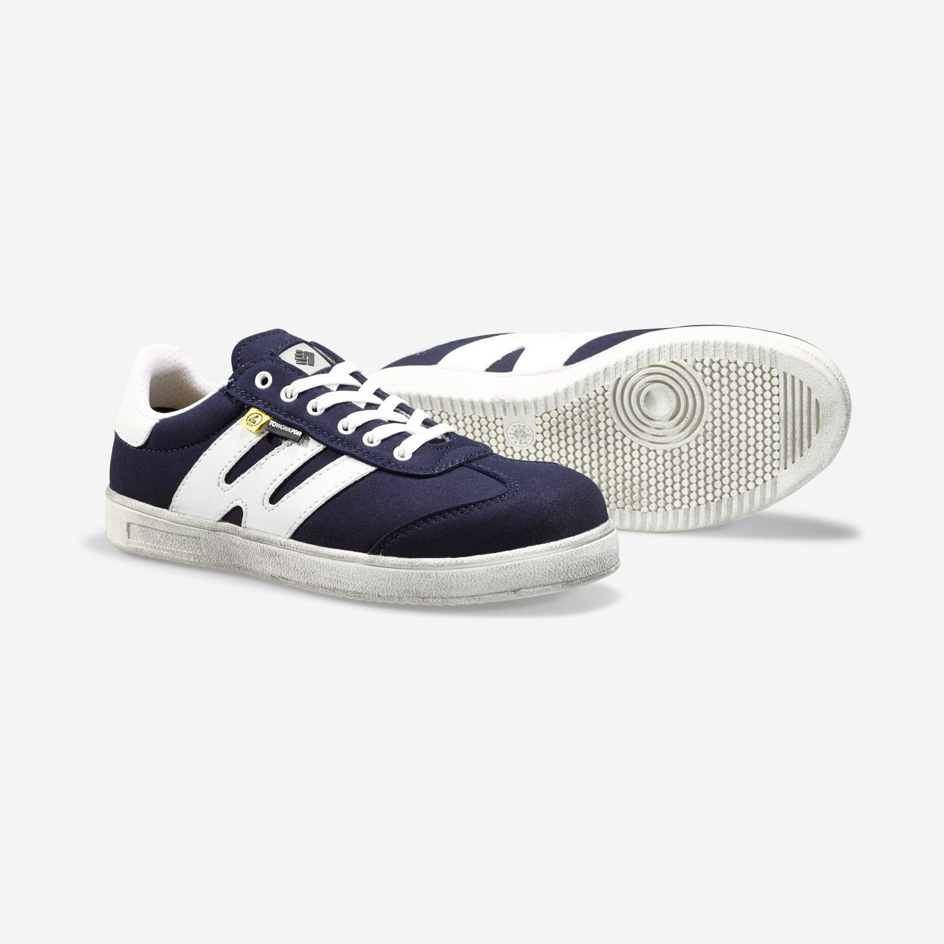 Sapato de Segurança Azul com Biqueira de Aço Half Pipe S3 ToWorkFor