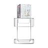 Cesto para Duche com 2 Prateleiras 56x28x15.50cm Alum�nio Tatay