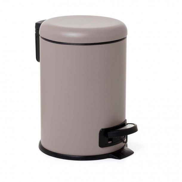 Balde de Lixo WC Nordic Taupe 3L Tatay Balde de Lixo WC Nordic Taupe 3L Tatay