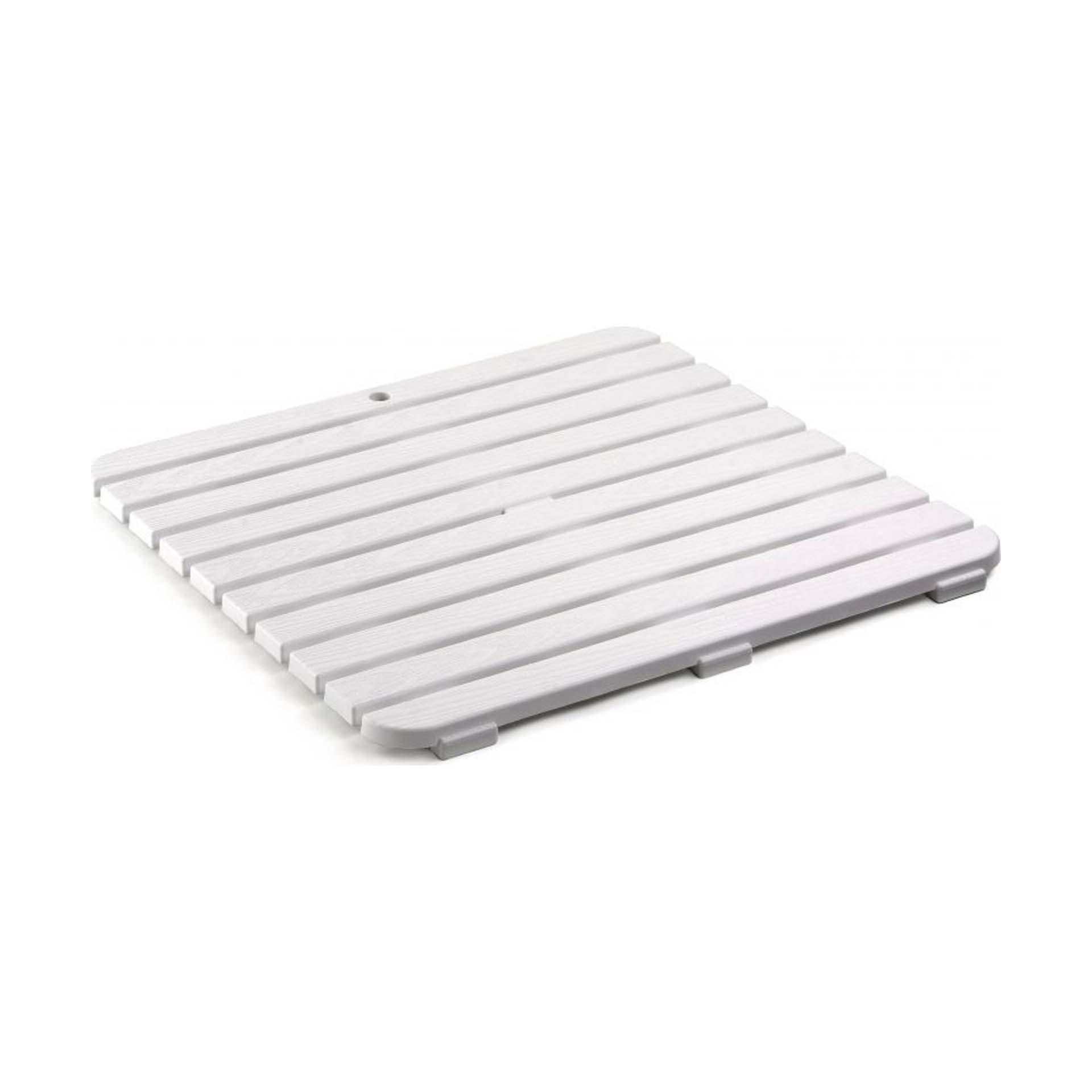 Estrado para Duche Branco 55x55cm Tatay