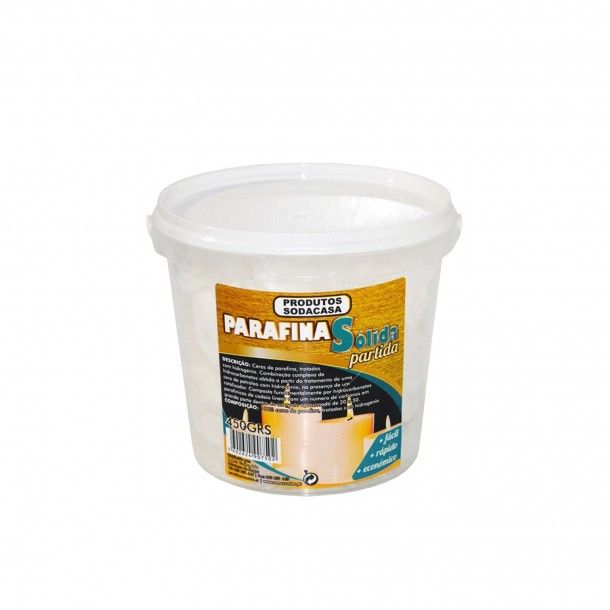Parafina Sólida 450g Parafina Sólida 450g