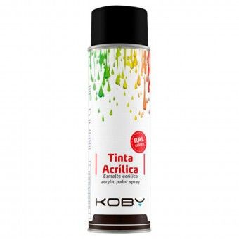 Spray Acrílico Cinza 400ml Koby Spray Acrílico Cinza 400ml Koby