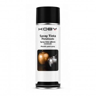Spray Acrílico Metalizado Prata 400ml Koby Spray Acrílico Metalizado Prata 400ml Koby