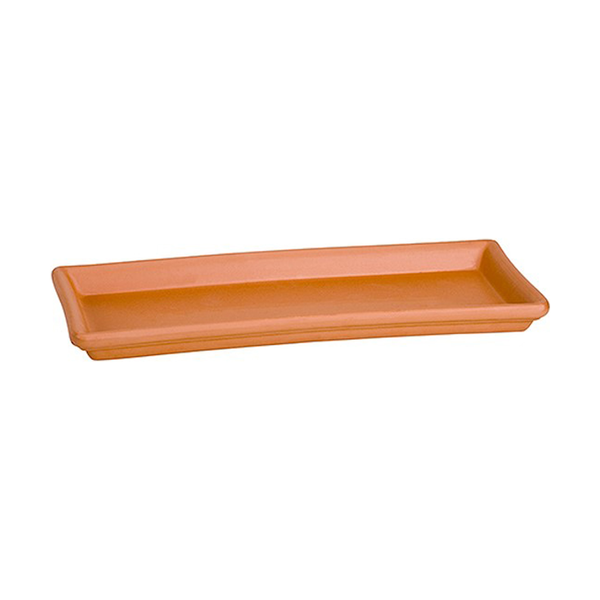 Prato para Vaso de Barro Retangular - Nº 42