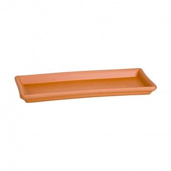 Prato para Vaso de Barro Retangular - N� 42