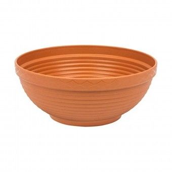 Vaso Ta�a Misa Pl�stico Terracota - 30 cm
