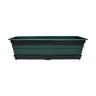 Floreira Plástico Europa com Prato Verde - 50 cm Floreira Plástico Europa com Prato Verde - 50 cm