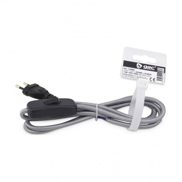 Extensão Têxtil com Interruptor 1,50M Extensão Têxtil com Interruptor 1,50M
