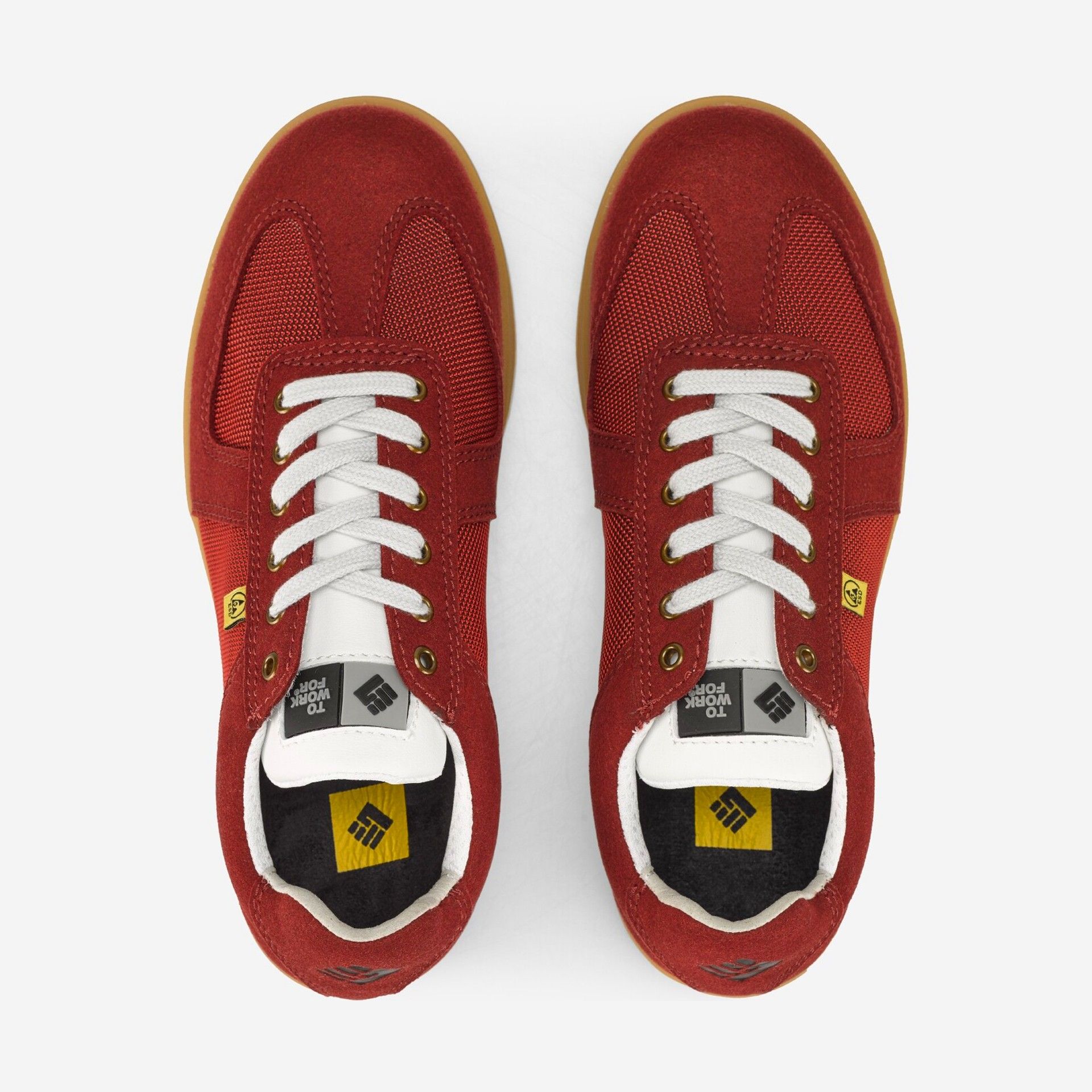 Sapato de Segurança Vermelho TailSlide S3 Nº42 ToWorkFor