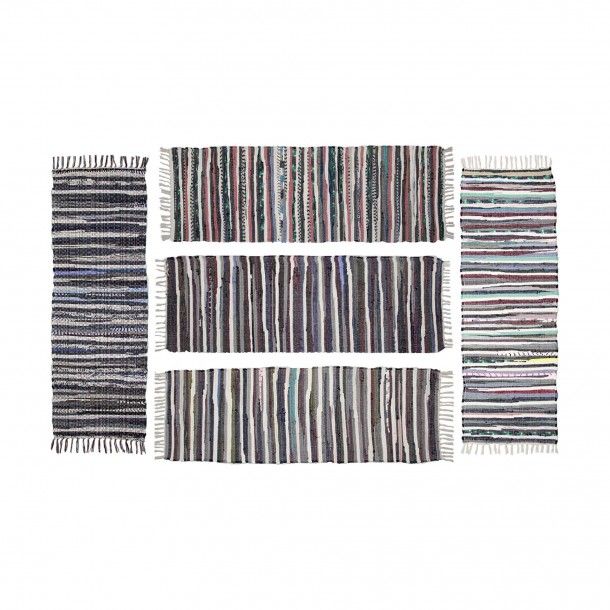 Tapete de Trapo Chindi Cor Sortida 50x250cm