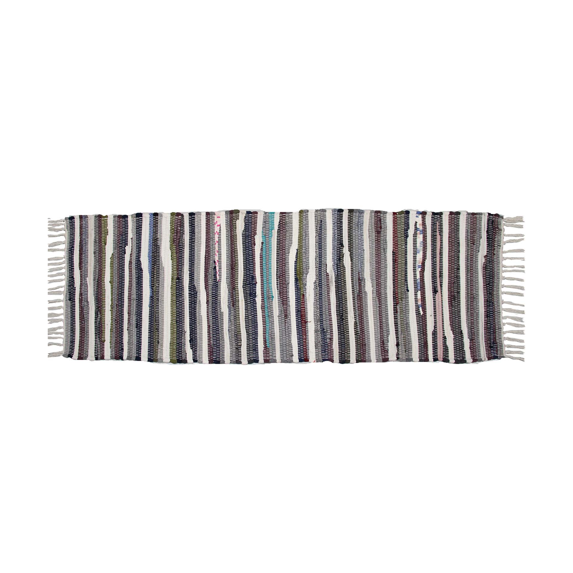 Tapete de Trapo Chindi Cor Sortida 50x250cm