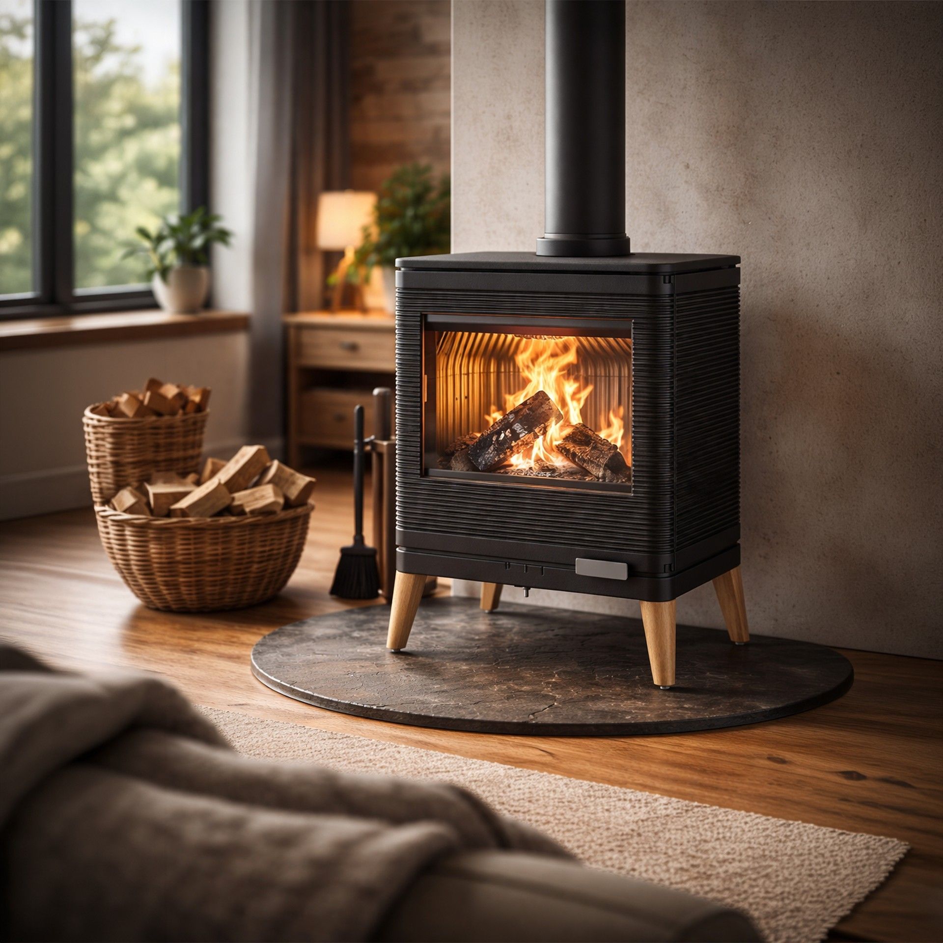 Salamandra a Lenha 9KW Kazan Zen Invicta