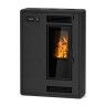 Salamandra a Pellets Chapa 7,5Kw Maldivas Cinza Delba Salamandra a Pellets Chapa 7,5Kw Maldivas Cinza Delba